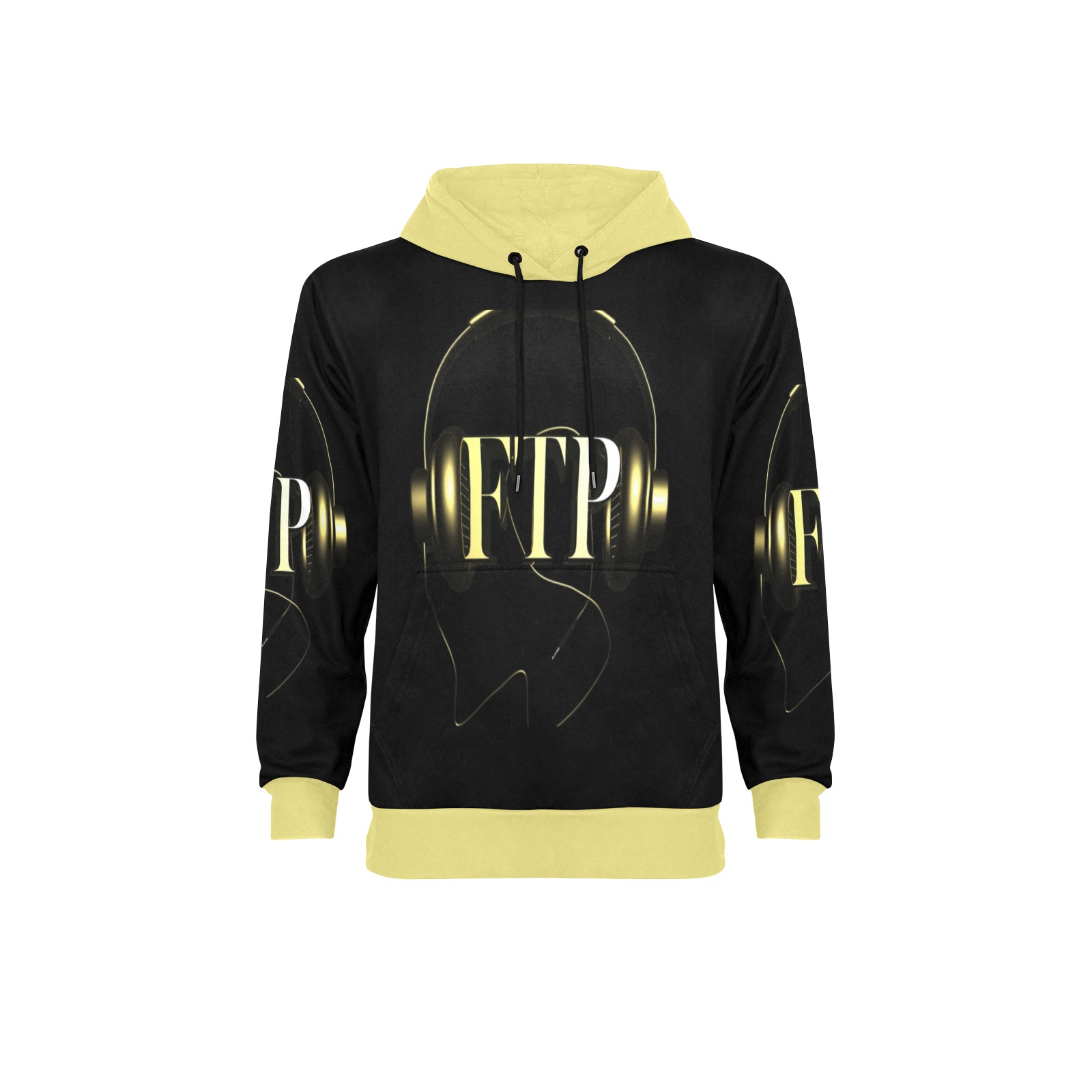 Men's Long Sleeve Fleece Hoodie (H55) - Image 7