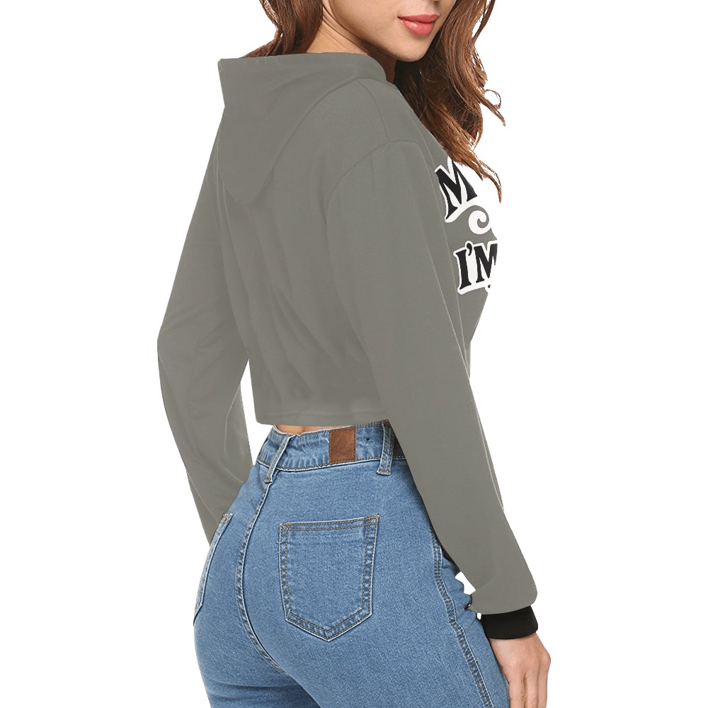 Women's I Messed Up Cropped Hoodie - Image 18