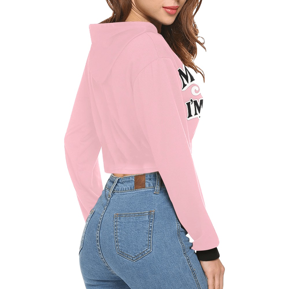 Women's I Messed Up Cropped Hoodie - Image 9